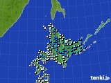 2021年12月11日の北海道地方のアメダス(気温)