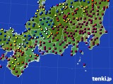東海地方のアメダス実況(日照時間)(2021年12月15日)