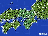 近畿地方のアメダス実況(風向・風速)(2021年12月15日)