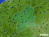 2021年12月16日の群馬県のアメダス(日照時間)