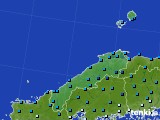 2021年12月18日の島根県のアメダス(気温)