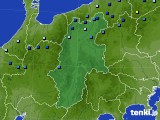 長野県のアメダス実況(積雪深)(2021年12月21日)
