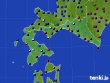 2021年12月26日の道南のアメダス(日照時間)