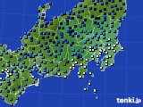 関東・甲信地方のアメダス実況(気温)(2021年12月26日)