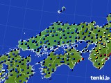 2021年12月29日の中国地方のアメダス(日照時間)