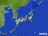 アメダス実況(気温)(2021年12月29日)