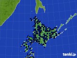 2022年01月01日の北海道地方のアメダス(気温)