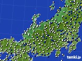 2022年01月01日の北陸地方のアメダス(風向・風速)