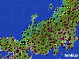 2022年01月02日の北陸地方のアメダス(日照時間)