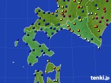 道南のアメダス実況(日照時間)(2022年01月02日)