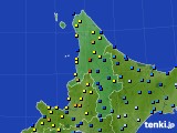 道北のアメダス実況(積雪深)(2022年01月04日)