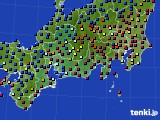 東海地方のアメダス実況(日照時間)(2022年01月04日)
