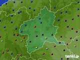 群馬県のアメダス実況(日照時間)(2022年01月04日)