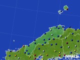 島根県のアメダス実況(日照時間)(2022年01月04日)