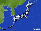 2022年01月04日のアメダス(風向・風速)