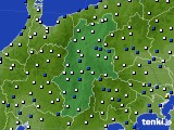 2022年01月04日の長野県のアメダス(風向・風速)