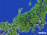 北陸地方のアメダス実況(気温)(2022年01月06日)