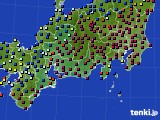 2022年01月07日の東海地方のアメダス(日照時間)