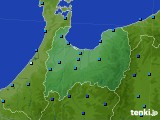 2022年01月07日の富山県のアメダス(気温)