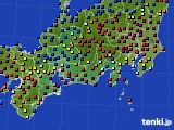 2022年01月09日の東海地方のアメダス(日照時間)