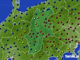 長野県のアメダス実況(日照時間)(2022年01月09日)