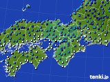 2022年01月12日の近畿地方のアメダス(気温)