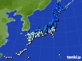 アメダス実況(気温)(2022年01月14日)