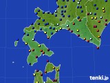 道南のアメダス実況(日照時間)(2022年01月18日)