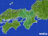 2022年02月01日の近畿地方のアメダス(降水量)