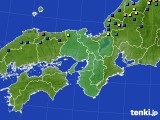 近畿地方のアメダス実況(積雪深)(2022年02月01日)