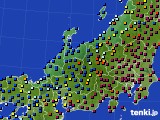 北陸地方のアメダス実況(日照時間)(2022年02月01日)