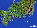 東海地方のアメダス実況(日照時間)(2022年02月01日)
