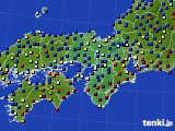 近畿地方のアメダス実況(日照時間)(2022年02月01日)