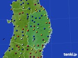 岩手県のアメダス実況(日照時間)(2022年02月01日)