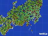 2022年02月05日の関東・甲信地方のアメダス(日照時間)
