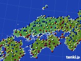 2022年02月05日の中国地方のアメダス(日照時間)