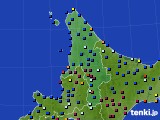 道北のアメダス実況(日照時間)(2022年02月05日)