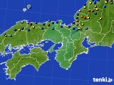 近畿地方のアメダス実況(積雪深)(2022年02月06日)