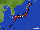 アメダス実況(日照時間)(2022年02月06日)