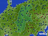 長野県のアメダス実況(日照時間)(2022年02月06日)