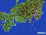 東海地方のアメダス実況(日照時間)(2022年02月08日)