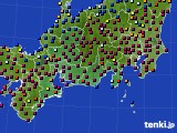 東海地方のアメダス実況(日照時間)(2022年02月12日)