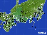 東海地方のアメダス実況(降水量)(2022年02月13日)