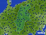 長野県のアメダス実況(日照時間)(2022年02月13日)