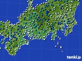 東海地方のアメダス実況(気温)(2022年02月13日)