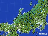 2022年02月14日の北陸地方のアメダス(気温)