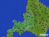 道央のアメダス実況(日照時間)(2022年02月15日)