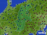 長野県のアメダス実況(日照時間)(2022年02月16日)