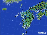 九州地方のアメダス実況(気温)(2022年02月17日)