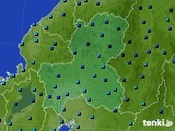 岐阜県のアメダス実況(気温)(2022年02月17日)